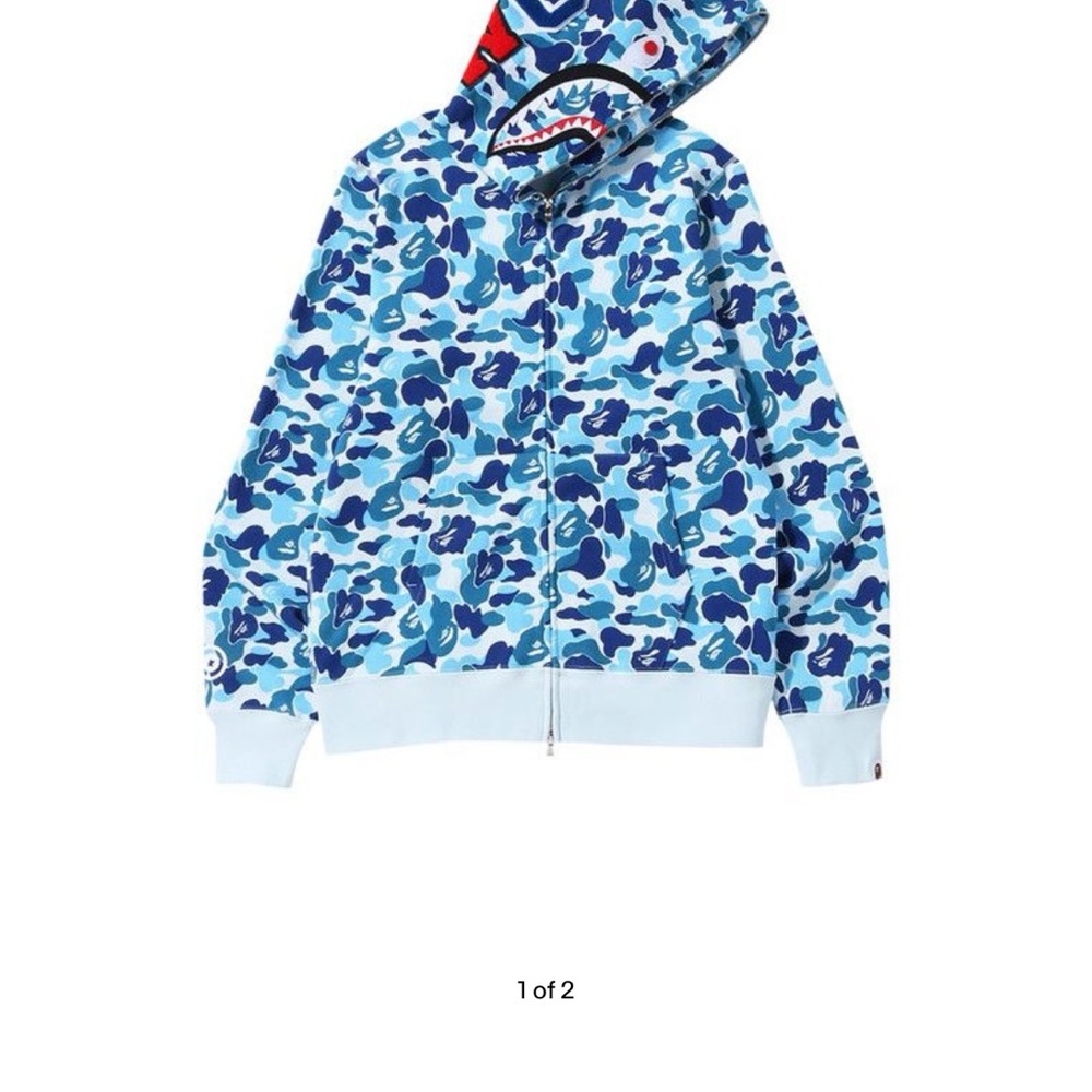 Men’s bathing ape camo hoodie
